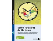 Schritt f�r Schritt die Uhr lernen, Buch, Klasse 4-9