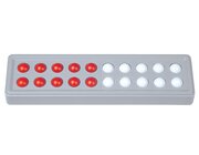 Abaco 20- Modell C 5/5 Kugeln parallel (rot/wei�), 4-7 Jahre