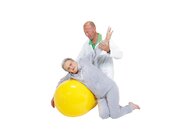 Gymnic Physio Roll � 55cm, 90 cm lang, gelb