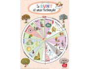 Plakat So bunt ist unser Kirchenjahr - Jahreskreis evangelisch, ab 4 Jahre