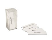 Bezeichnungskarten Deutschland Bundesl�nder, in Kunststoff-Box, ab 5 Jahre