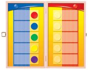 Flocards Junior Holzklappkasten, Lernsystem f�r Kinder ab 2 Jahre