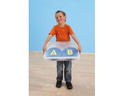 Buchstaben-Matten rutschfest in Kunststoffbox, 26 St�ck, 4-7 Jahre