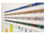 Alu-Wandleiste, Whiteboard-Oberfl�che, 2 Meter