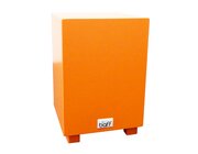 Kinderhocker mit Trommelfunktion, orange, Sitzh�he 30cm