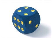 Augenw�rfel gro� 16 cm, blau