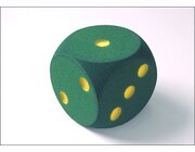 Augenw�rfel gro� 16 cm, gr�n