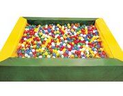 B�llchenpool gr�n-gelb 1,5 x 1,5 m