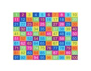 Farbenfroher Hunderter-Teppich, 200x150 cm