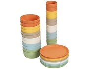 treeNside Geschirr-Set, 36-teilig bunt (6 Farben)