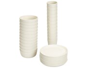 treeNside Geschirr-Set, 36-teilig perlwei�