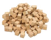 Holzw�rfel, 150 St�ck, unlackiert, ab 3 Jahre