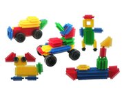 Noppenbausteine, 136 St�ck in Stapelbox, ab 3 Jahre