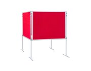 Compra Profi-Stellw�nde Komplett-Set B: Raute, Stoffbezug rot