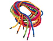Weichfaser-Springseil bunt, 6er Set, 280 cm lang