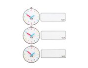 Tagestransparenz-Uhren, magnetisches Organisationsmaterial f�r den Unterricht, 6-14 Jahre