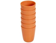 treeNside Becher, 200 ml, 6er-Set coral