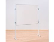 Sparset Tafelreihe, Tafeloberfl�che wei�, 3 Tafeln, 4 T-Fu�-Stative