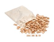 Dusyma-Steckbausteine Holz, 500 St�ck, ab 3 Jahre