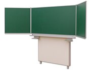Gestell-Klappschiebetafel, feststehend (gr�n, 200x100cm)
