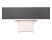 Gestell-Klappschiebetafel, anthrazit, 150x100cm, freistehend und GS-gepr�ft