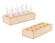 Holzbox f�r 10 Klebeflaschen, ab 3 Jahren