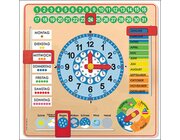 Kalender-Uhr, 6-9 Jahre