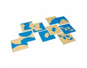 Karten Land und Wasser, ab 4 Jahre