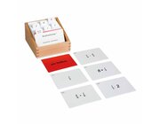 Kasten mit Aufgabenkarten f�r das Bruchrechnen 1