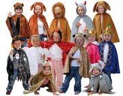 Set mit 13 Kost�men, Universalgr��e, 3-8 Jahre