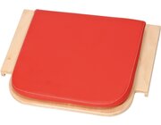 Krippenspielm�bel Wickelplatz Polster rot