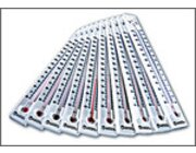 Siedepunkt-Thermometer aus Kunststoff, 10 St�ck, je 17,5 cm