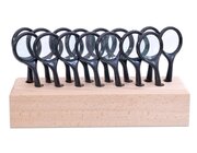 Lupenst�nder aus Holz, gro�