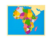 Montessori Puzzlekarte Afrika