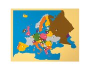 Montessori Puzzlekarte Europa, ab 5 Jahre