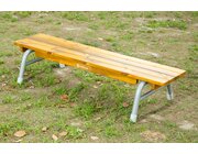 Outdoor-Bank 150 cm, 2er-Set, stapelbar