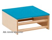 Kleines Podest t�rkis, Spiel- und Krabbelw�rfel