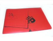 Schreibtischauflage f�r Linksh�nder - Pop-Rot