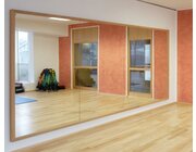 Sicherheitsspiegel Kristall 200 x 100 cm, sto�- und bruchfest - ohne Montagematerial und Leisten