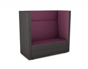 Akustik Hochlehner Berlin Standard, Schallschutzsofa, Farbe Berry 033127