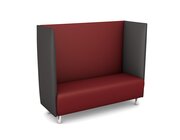 Akustiko Berlin B1 CME (schwer entflammbar), Schallschutzsofa, Farbe Kirsche 033123