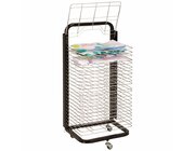 Trockenst�nder mit Rollen, 25 F�cher A3