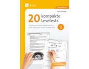 20 kompakte Lesetests f�r Klasse 2, Buch