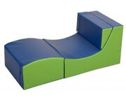 Kinder Klappsessel MAXI, BLAU/GR�N