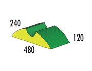 Kleine Br�cke MEDI gr�n/gelb, ab 2-4 Jahre