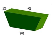 Trapezelement MAXI gr�n/hellgr�n, 34-1036, ab 4 Jahre