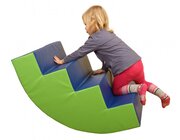 Treppenwippe 4-stufig MAXI blau/hellgr�n, 34-120-12-02, ab 4 Jahre