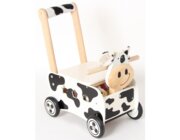 Schiebewagen Kuh schwarz/wei�, ab 12 Monate