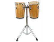 Kleine Holz-Congas Set auf Doppelst�nder, ab 5 Jahre