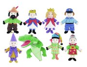 beleduc Puppetshow, Handpuppen-Set, 8-teilig, ab 3 Jahre